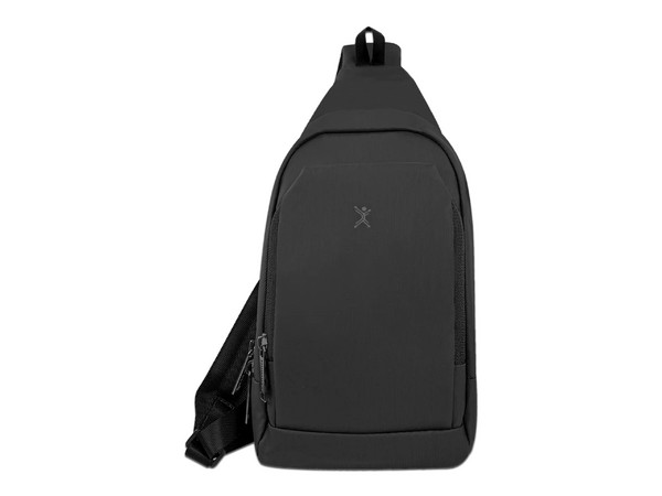 Bolso Crossbody Cruzado Perfect Choice Holdi, Poliester, Color Negro.