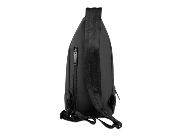 Bolso Crossbody Cruzado Perfect Choice Holdi, Poliester, Color Negro.