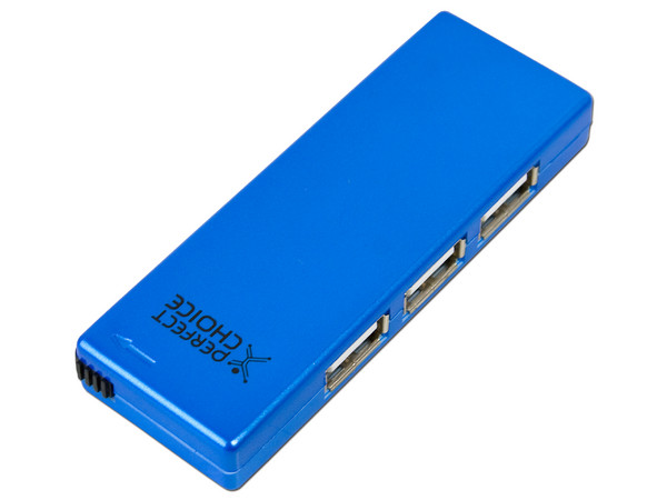 Kit 3 en 1 de Funda, Mouse y hub USB de 4 puertos Perfect Choice para Laptop de 15.6