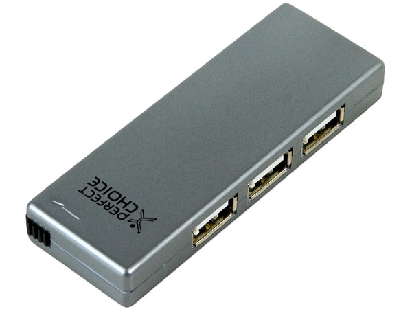 Kit 3 en 1 de Funda, Mouse y hub USB de 4 puertos Perfect Choice para Netbook de 10.2