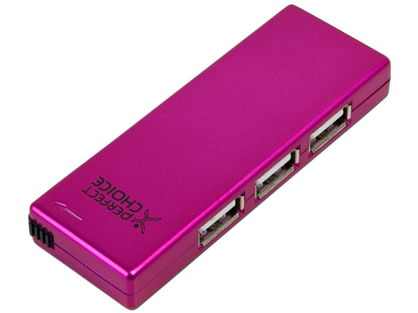 Kit 3 en 1 de Funda, Mouse y hub USB de 4 puertos Perfect Choice para Netbook de 10.2