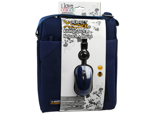 Netpack Vertical  de Funda y Mouse Perfect Choice High Tech para Netbook de 10.2