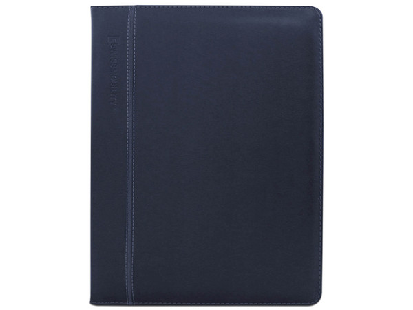 Bifolio Swissmobility BERNINA, 2 Compartimentos Internos Para Hojas y Tarjetas, Color Azul.