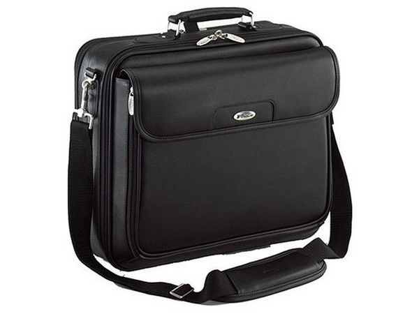 Maletín Targus CLN5 Traditional Leather para Laptop, 15.4
