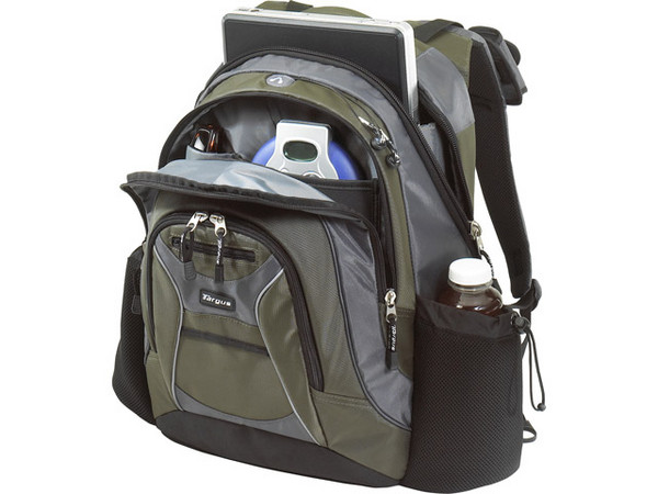 Mochila Targus Feren (Olive) Backpack para laptop de 15.4