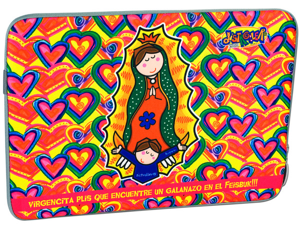 Funda TechZone Virgencita para Laptop de hasta 16