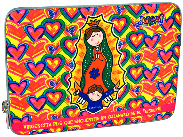 Funda TechZone Virgencita para Laptop de hasta 16