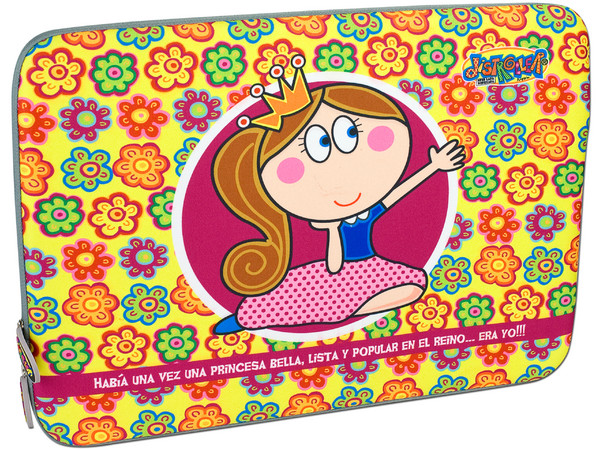 Funda TechZone Princesa para Laptop de hasta 16