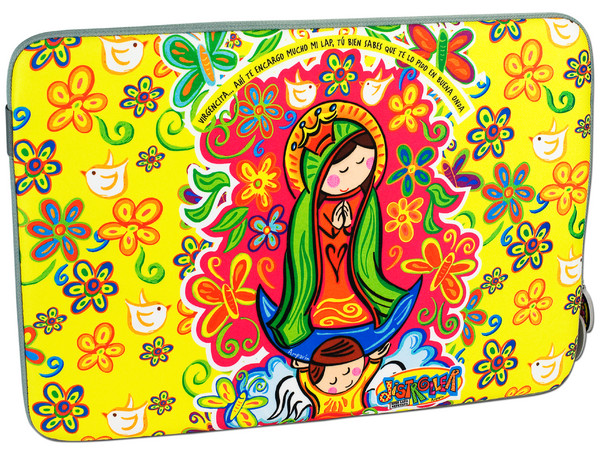 Funda TechZone Virgencita para Laptop de hasta 16