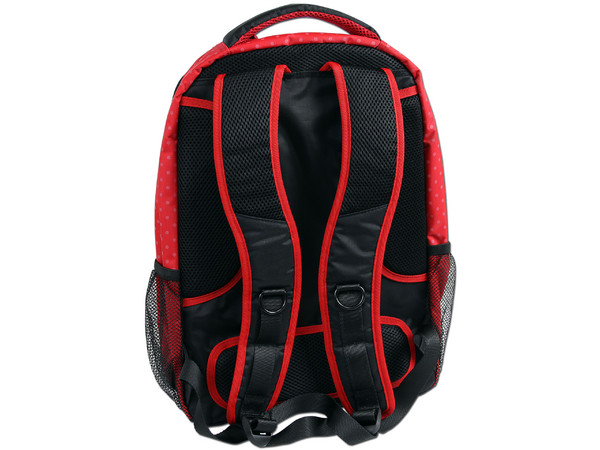 Mochila TechZone Hello Kitty para Laptop de hasta 15.4”. Color Roja.