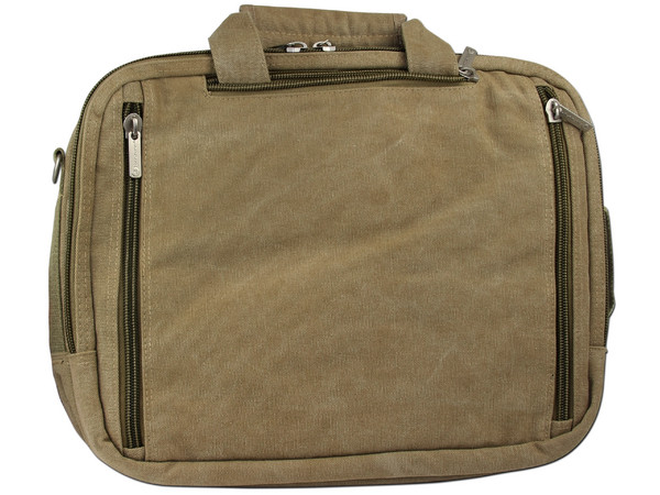 Maletín Convertible a Mochila TechZone Canvas para Laptop de 16”