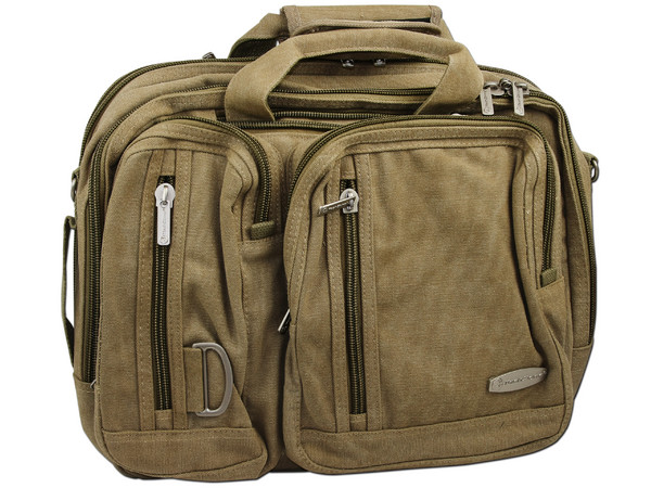 Maletín Convertible a Mochila TechZone Canvas para Laptop de 16”