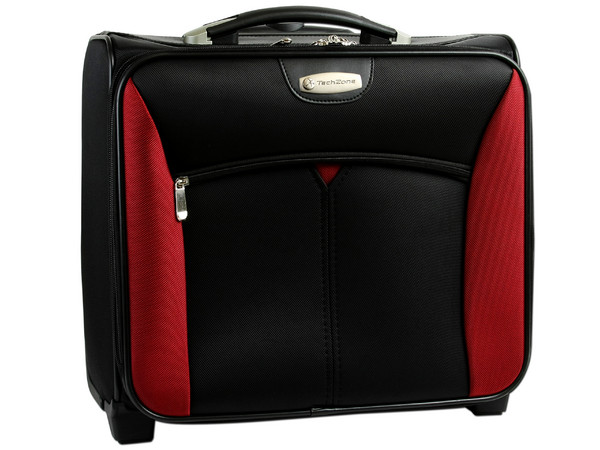 Maletín TechZone TZFIRESET Rodante con funda para Laptop de 15.4”