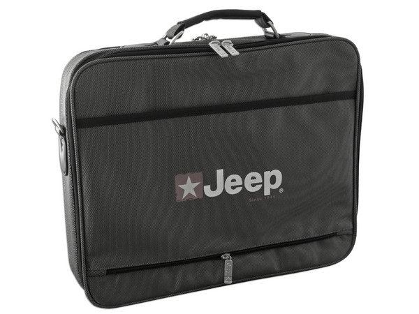 Maletín TechZone tipo Clamshell Jeep Deluxe para Laptop de 15.4”