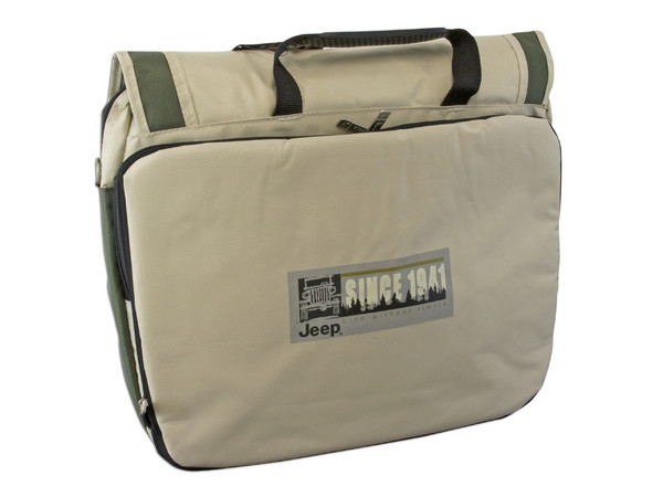 Maletín TechZone tipo mensajero Jeep Sport para Laptop de 15.4”