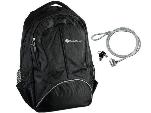 Kit de Mochila TechZone Sport para Laptop de hasta 15.4