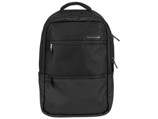 Mochila Techzone MAX II Para Portátil 16 Pulgadas Forro 100% Poliéster 46 x 32 x 16 cm Color Negro.