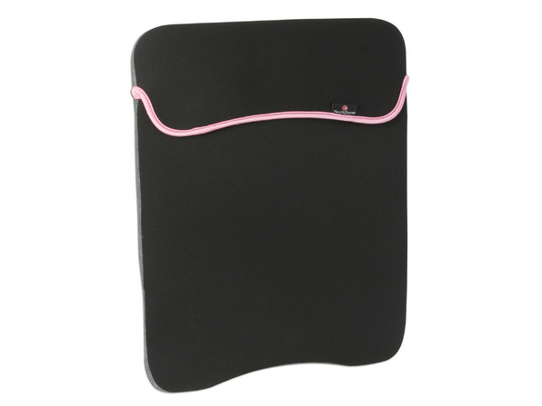 Funda TechZone de Neopreno Reversible combinada con Rosa para Laptop de 15.4