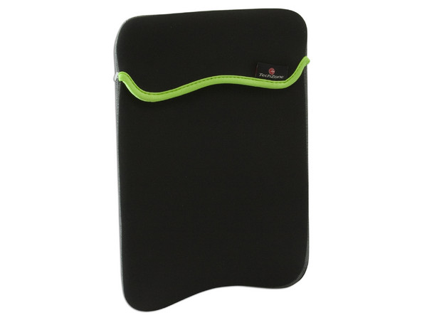 Funda TechZone de Neopreno Reversible combinada con Verde para Netbook de 9
