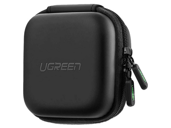 Funda Organizadora UGREEN 40816 Universal para auriculares, Color Negro.