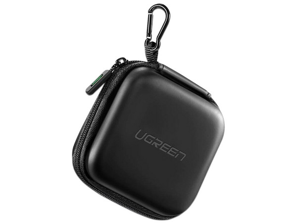 Funda Organizadora UGREEN 40816 Universal para auriculares, Color Negro.