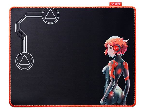 Mousepad Gaming, Adata, XPG Mera Battleground, Medidas 420x335 mm, Color Negro.