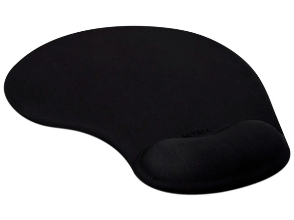 Mouse Pad ACTECK MG210 con reposa muñeca de gel, Color Negro.