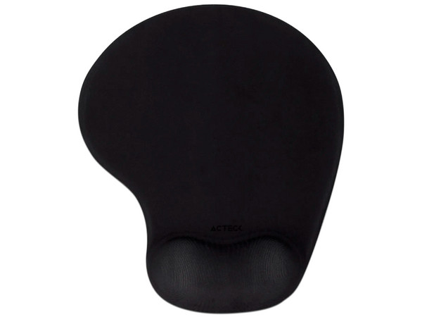 Mouse Pad ACTECK MG210 con reposa muñeca de gel, Color Negro.