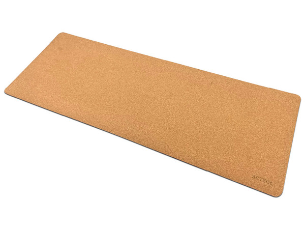 Mousepad Acteck Vibe Cork TP670, 80 x 30cm, Base Antideslizante, Color Corcho.