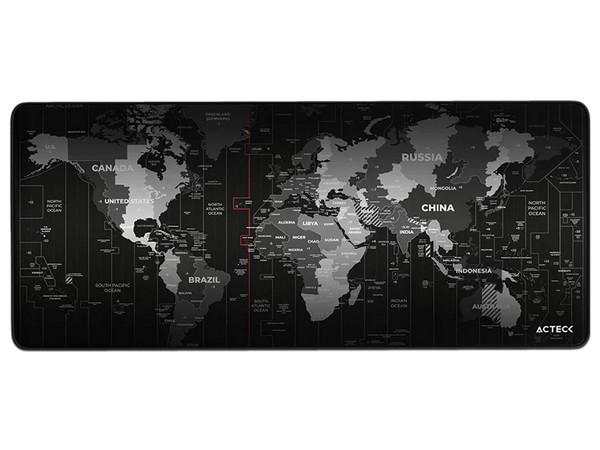 Mouse Pad, Acteck, Modelo Vibe Flow World MT494W, Tamaño 800 x 350 mm, Espesor 3 mm.
