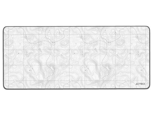 Mouse Pad Acteck Vibe Flow Terrain MT494T, 80 X 35cm. Color Blanco.