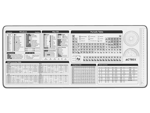 Mouse Pad, Acteck, Vibe Flow Tools MT494H, Tamaño 800 x 350 mm, Espesor 4 mm.
