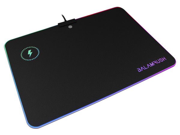 Mouse Pad Gamer BALAM RUSH Heimdall, iluminación LED RGB, USB.