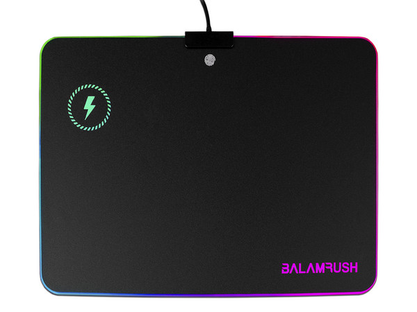 Mouse Pad Gamer BALAM RUSH Heimdall, iluminación LED RGB, USB.