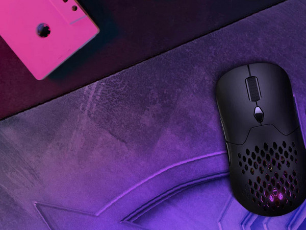 Mousepad Balam Rush Glider Slick PG765, 45 x 36cm, Antideslizante, Color Morado.