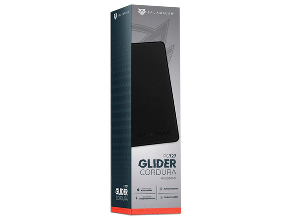 Mouse Pad Gamer Balam Rush Glider Cordura PG727 de 80 x 30 cm. Color Negro.