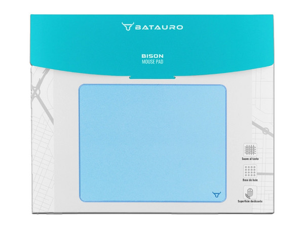 Mouse Pad Batauro MAT-M Bison, 20 x 25cm. Color Azul