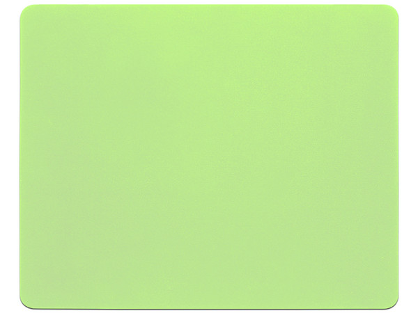 Mouse Pad BRobotix 144755-10, con base antideslizante. Color Verde.