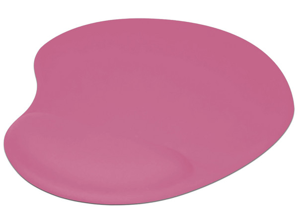 Mouse Pad Brobotix 500074P con reposa muñecas de gel, Color Rosa.