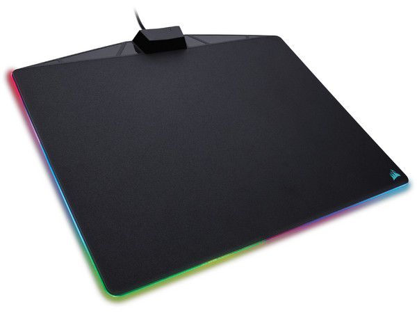 Mouse Pad Gaming Corsair MM800 RGB POLARIS, USB. Color Negro.