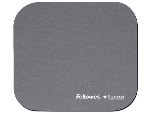 Mouse Pad Fellowes 5934001 con Microban, Color Gris.