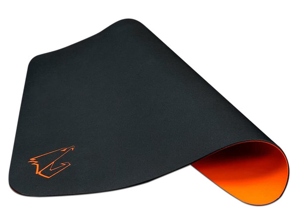 Mouse Pad Gigabyte Aorus AMP300. Color Negro/Naranja.