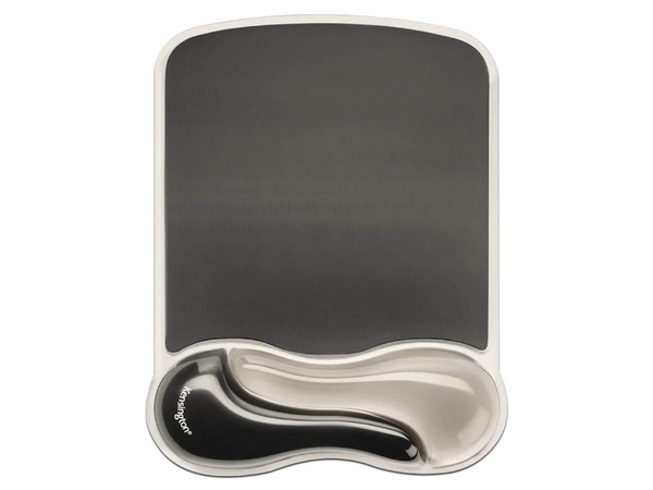 MousePad Kensington K62399US con reposa muñecas de Gel. Color Gris/Negro.