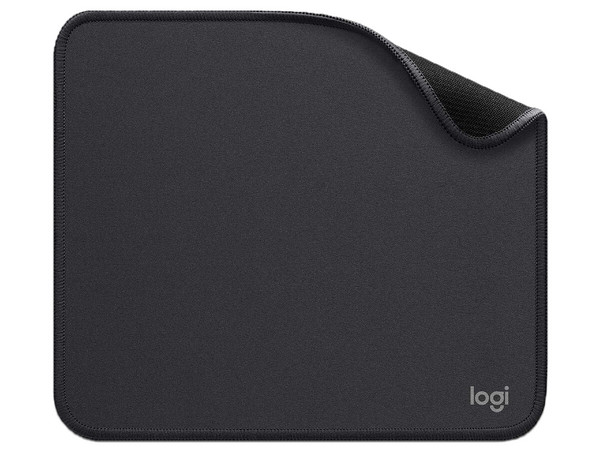 Mouse Pad Logitech Graphite de 20 x 23 cm. Color Negro.
