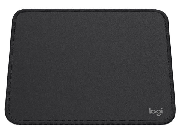 Mouse Pad Logitech Graphite de 20 x 23 cm. Color Negro.