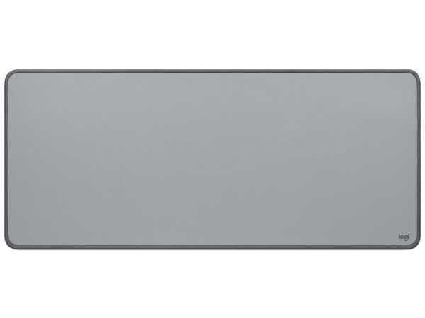 Mouse Pad Gamer Logitech Desk Mat Studio de 70 x 30 cm antideslizante. Color gris.