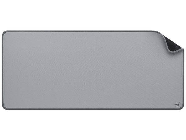Mouse Pad Gamer Logitech Desk Mat Studio de 70 x 30 cm antideslizante. Color gris.