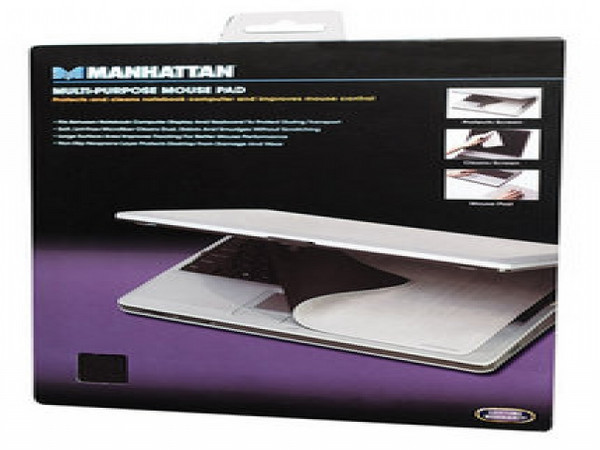 Mousepad 3 en 1 Microfibra Negro