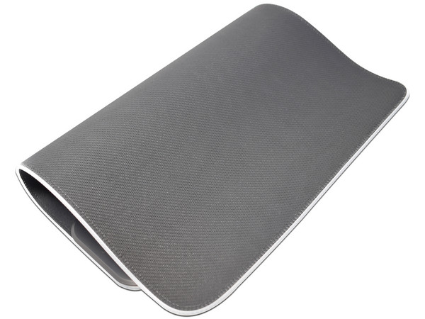 Mouse Pad Gamer NACEB de 310mm x 400mm, iluminación LED RGB, carga inalámbrica, Color Negro.
