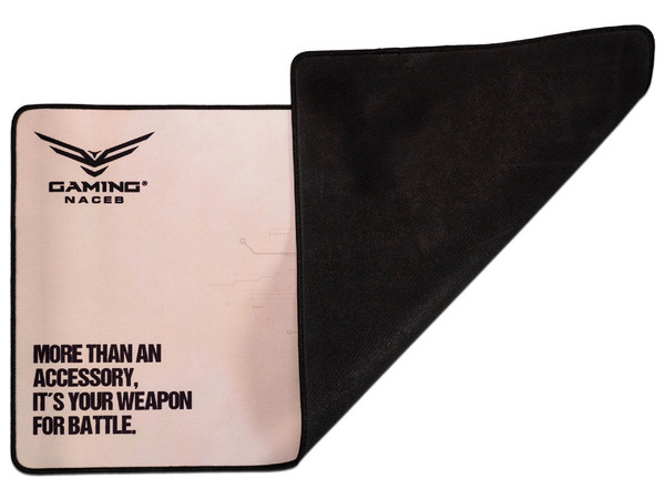 Mouse Pad Naceb BITBANE NA-0978 de 61 x 31 cm. Color Café.
